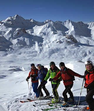 Auf dem Weg zur Heidelberger Hütte