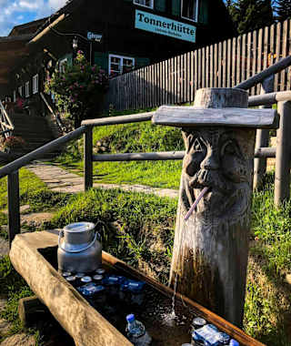 Die Tonnerhütte am Fuße des Zirbitzkogels