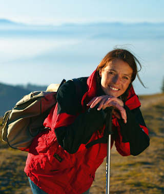 Auf der weitläufigen Weinebene