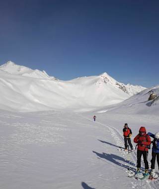 Aufstieg zur Breiten Krone
