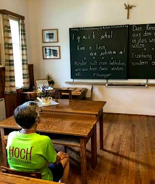 In der Peter Rosegger Waldschule