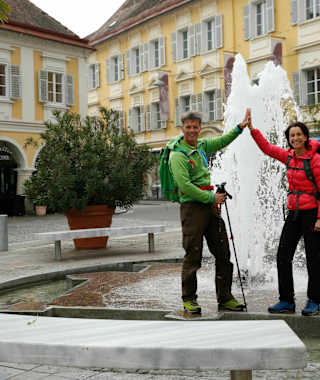 Ankunft in Bad Radkersburg
