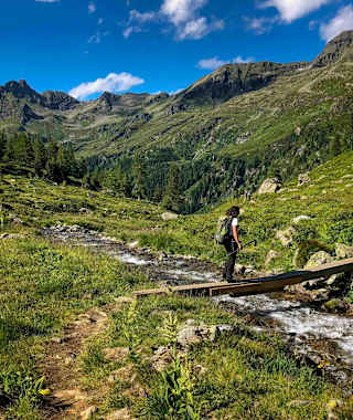 Der Wasserreichtum der Schladminger Tauern wird in den Klafferkessln besonders augenscheinlich.