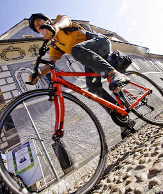 Start in der Altstadt von Bad Radkersburg