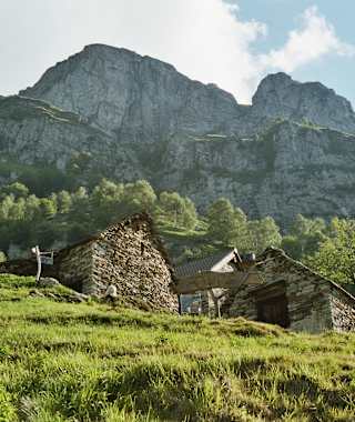 Das idyllische Maiensass Odoro