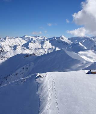 Der Gamskarkogel mit der Gamskarkogelhütte
