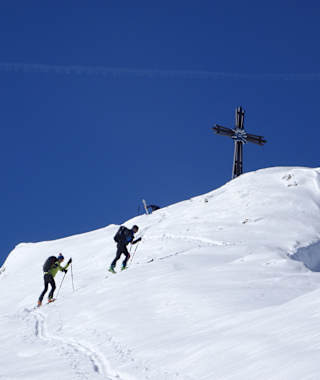 Gipfelanstieg Frauenkogel