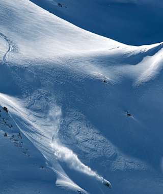 Der Freeride am Steintäli ist ein absoluter Pulvergarant