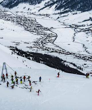 Freeriding in Livigno