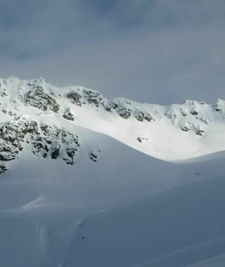 Die kleine Ebene unterhalb des St. Antönier Joch ist erreicht.