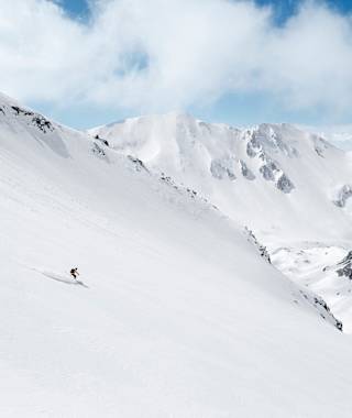 Große Schwünge durch das Gitzälpetli