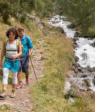Goldseeweg hoch über Trafoi