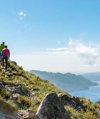 Grat am Monte Tamaro