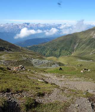 Unterwegs auf der fünften Etappe der Herz-Ass Runde.