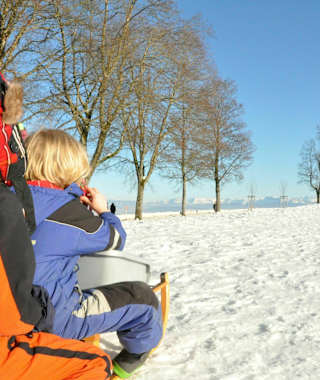 Schlittelspass am Gurten