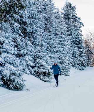 Langlaufen im Thüringer Wald - immer ein besonderes Erlebnis