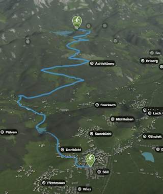 MTB zum Hintersteinersee