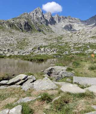 Gendusas Dadens, See mit Grillstelle