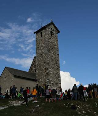 Das Vigilius-Kirchlein am Vigiljoch