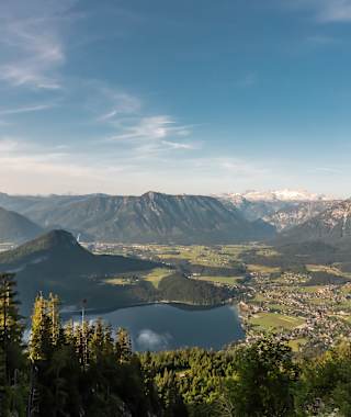 Blick von der Loserhütte auf Altaussee