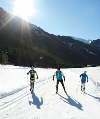 Langlauf im Sarntal, im Herzen Südtirols