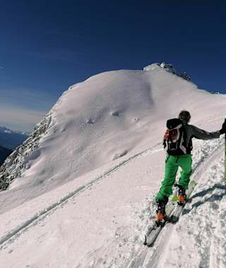 Aufstieg zur Kuhleitenhütte