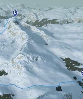 Piz Lavarella von der Lavarellahütte