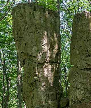 Adam und Eva am Ith-Hils-Weg