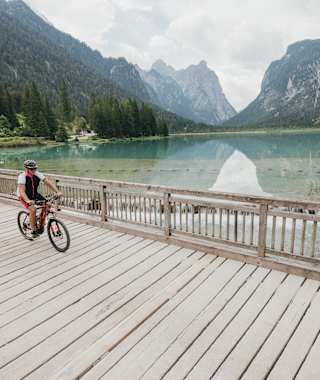 Radweg Toblach - Cortina