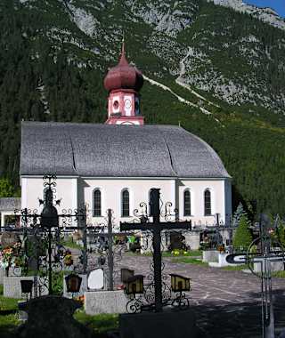 Kirchplatzl in der Leutasch