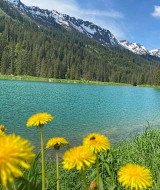 Der Herzsee im Schwarzwassertal