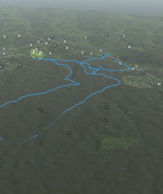 Übersicht Tour Königsforst