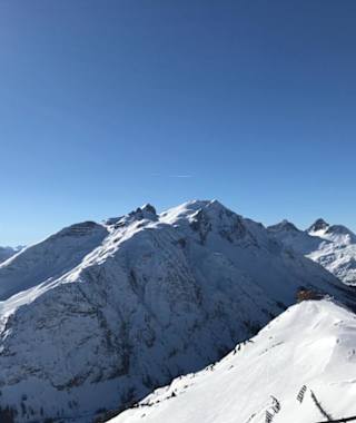 Traumhafte Aussicht vom Kriegerhorn