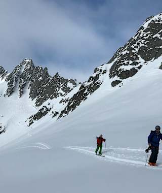 Freeriden im Val Lag Serein