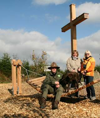 Auf dem Gipfel des Langenberg