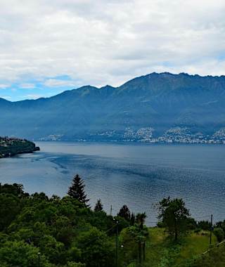 Blick auf den Lago Maggiore