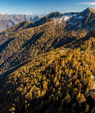 Das Bergpanorama der Tessiner Alpen