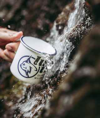Gut, wenn man seine eigene Tasse immer dabei hat.