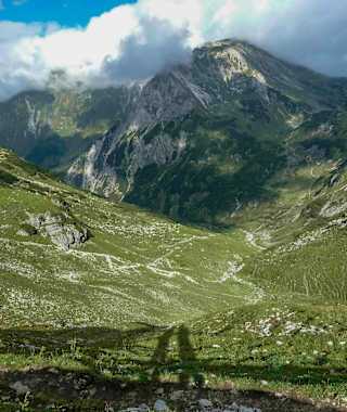 Blick zurück ins Gemsteltal.