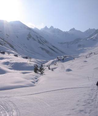 Morgenstimmung kurz vor der Sunnistafel