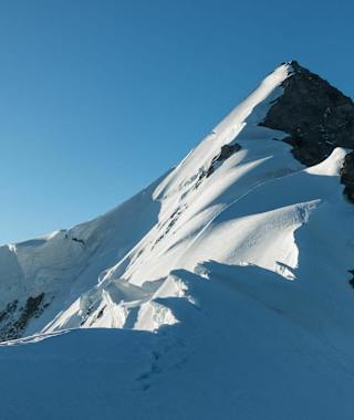 Nur noch wenige Meter vom Gipfelziel entfernt