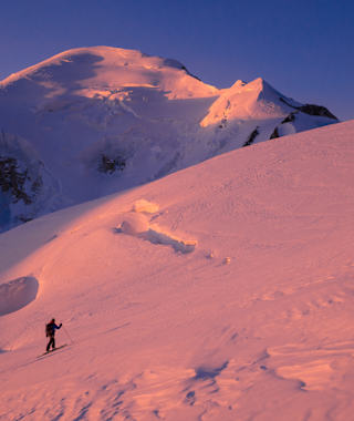 Unterwegs zum Vallot Biwak
