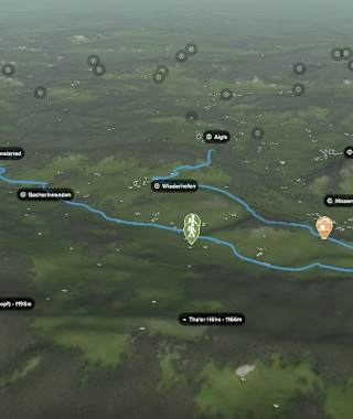 Elevation data: Geoland.at; © JAXA; NASA (SRTM)