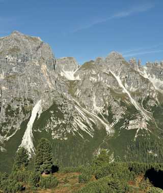 Blick auf Ochsenwand und Steingrubenkogel