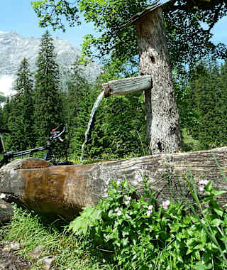 Rast am Kleinen Ahornboden