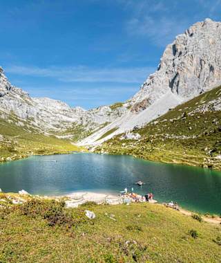 Der Partnunsee bei St. Antönien