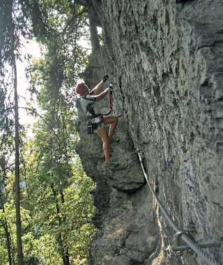 Peterle-Klettersteig, B/C