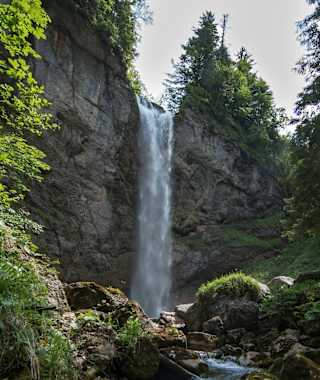 Blick auf den Leuenfall
