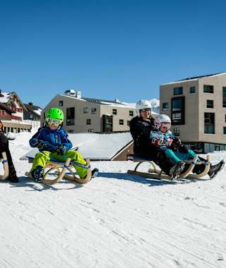 Schlitteln in Melchsee-Frutt - ein Erlebnis für Groß und Klein