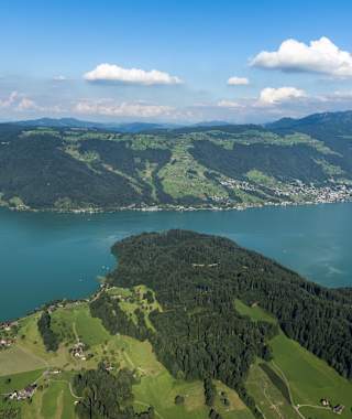 Blick auf den Zugersee